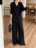 Back Tie-Waist Set