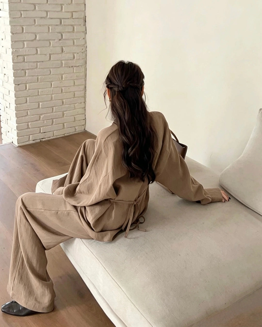 Back Tie-Waist Set