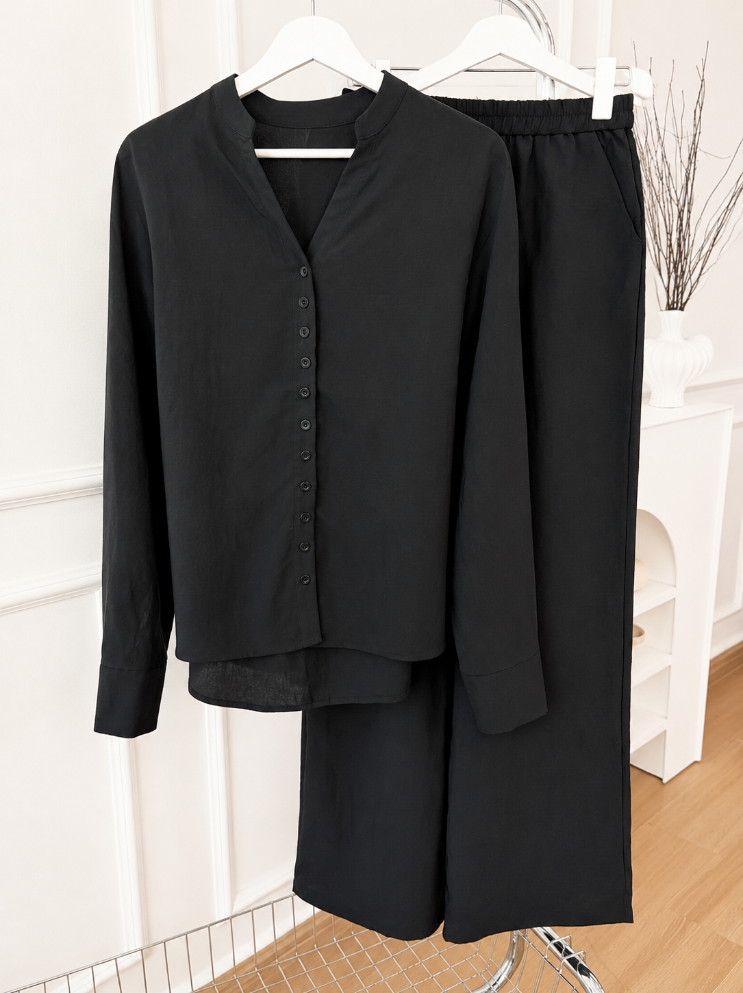 Back Tie-Waist Set