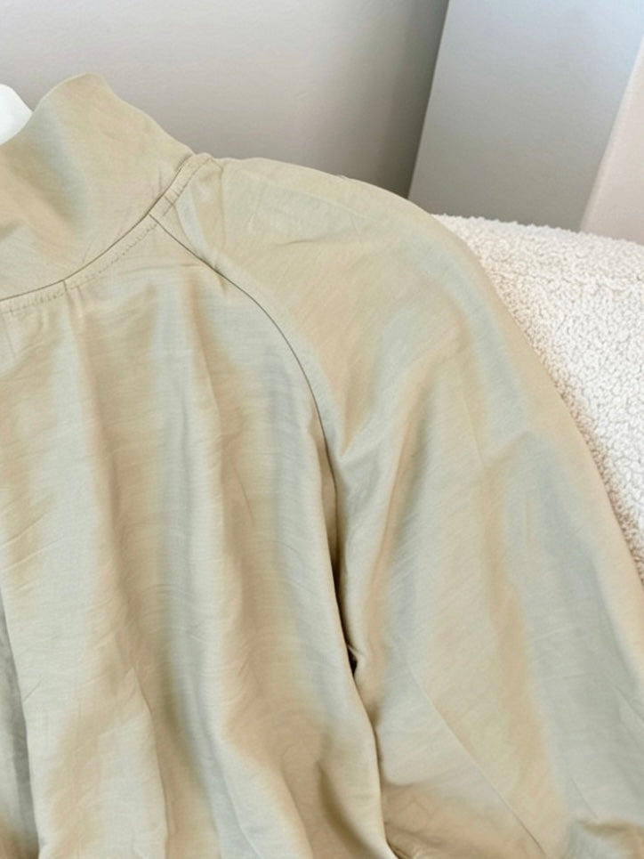 Scarf-Neck Tie Blouse